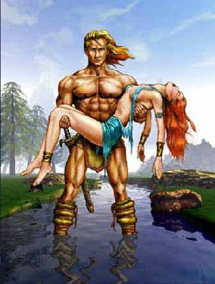 Ilustración de la baraja caballoro